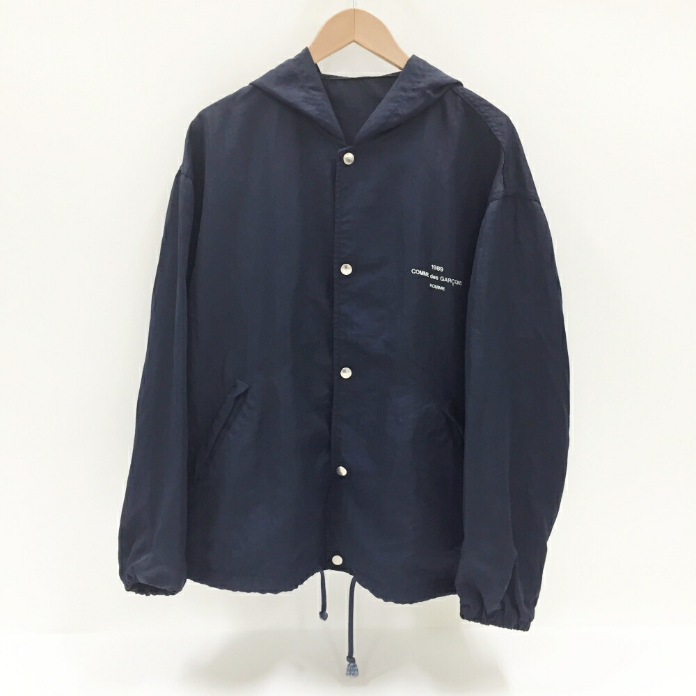 COMME des GARCONS HOMME(コムデギャルソンオム)80&rsquo;s　ナイロンジャケット HJ-020540サイズ：Mカラー：ネイビー【中古】【125 DM】【鈴鹿 併売】【125-260702-01OS】｜フーリエ　店