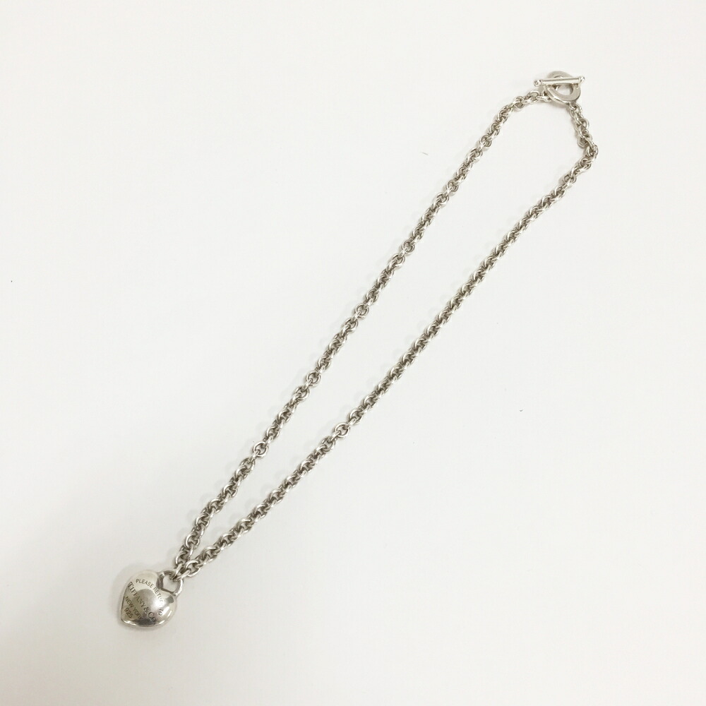 Tiffany & Co.(ティファニー)Return to Tiffany Full Heart Toggle Pendant リターン トゥ ティファニーフル ハート トグル ペンダント/73334039サイズ：カラー：シルバー【中古】【148 SPブランド】【鈴鹿 併売】【148-260713-01OS】｜フーリエ　店