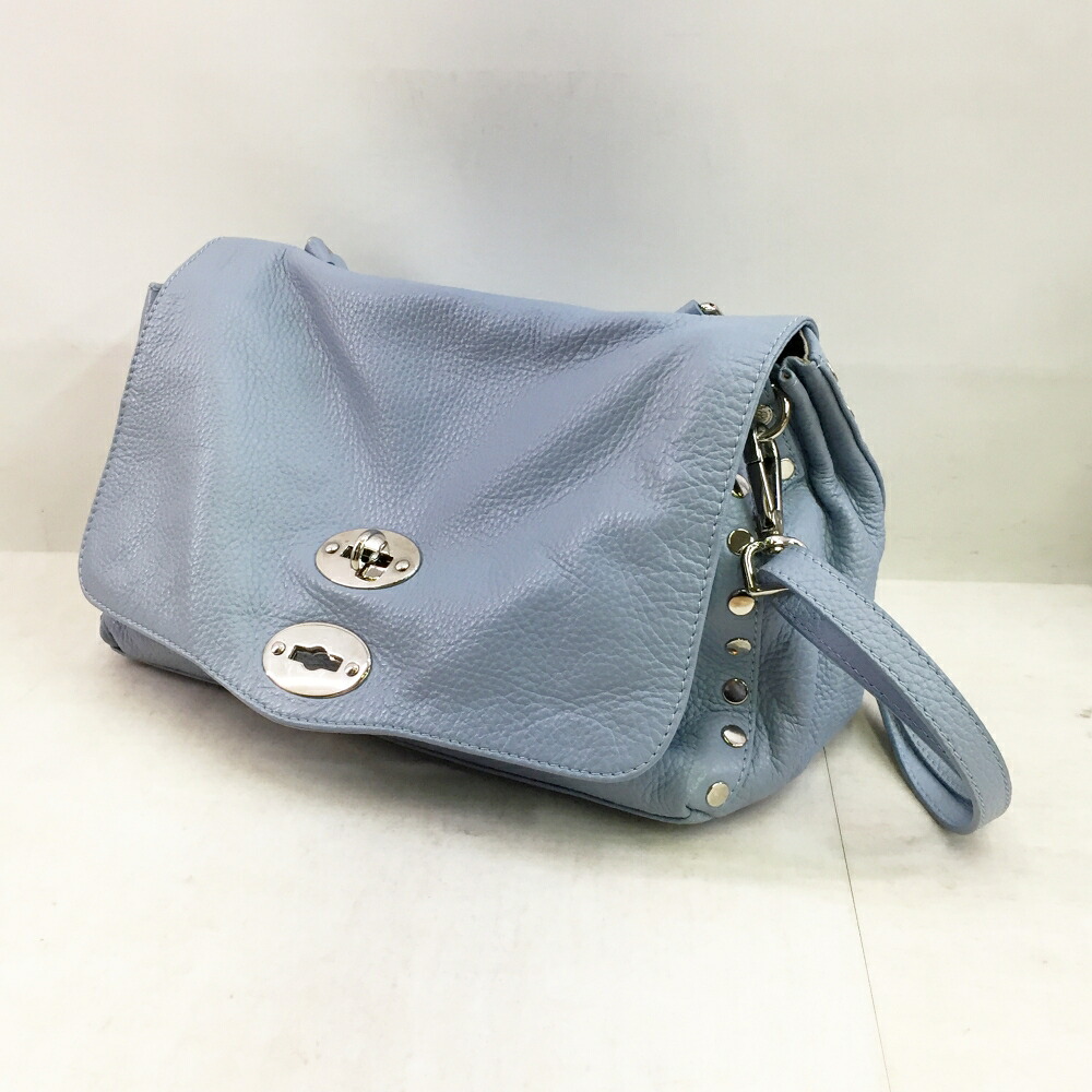 ZANELLATO(ザネラート) POSTINA S ポスティーナ 2WAY BAG カラー：ブルー 【中古】【132 レディーストップス】 【鈴鹿 併売品】【132-231003-08OS】