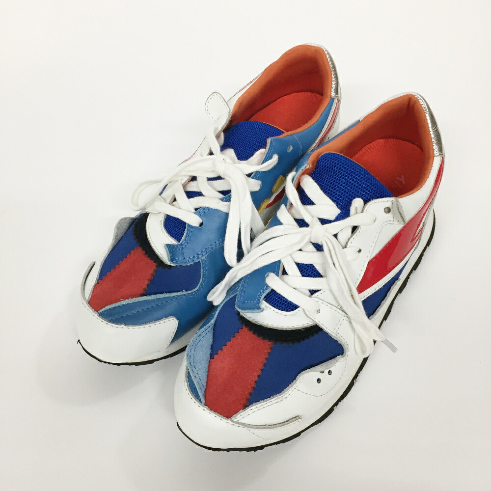 kolor(カラー) ブロックスニーカー 20SCM-A10509S サイズ：26.5cm カラー：ブルー・ホワイト・レッド・イエロー 【中古】【139 スニーカー】 【鈴鹿 併売品】【139-231021-06OS】