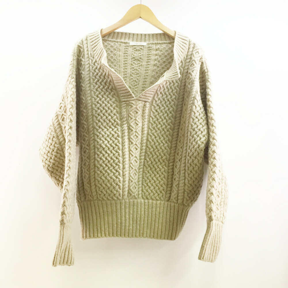 Plage プラージュ 24SS COTTON TAPE YARN コットンテープヤーンプルオーバーニットセーター 24080922814010 ブルー F IT8I6IYPEZBK 楽天市場】Plage プラージュ 24SS COTTON TAPE YARN コットン