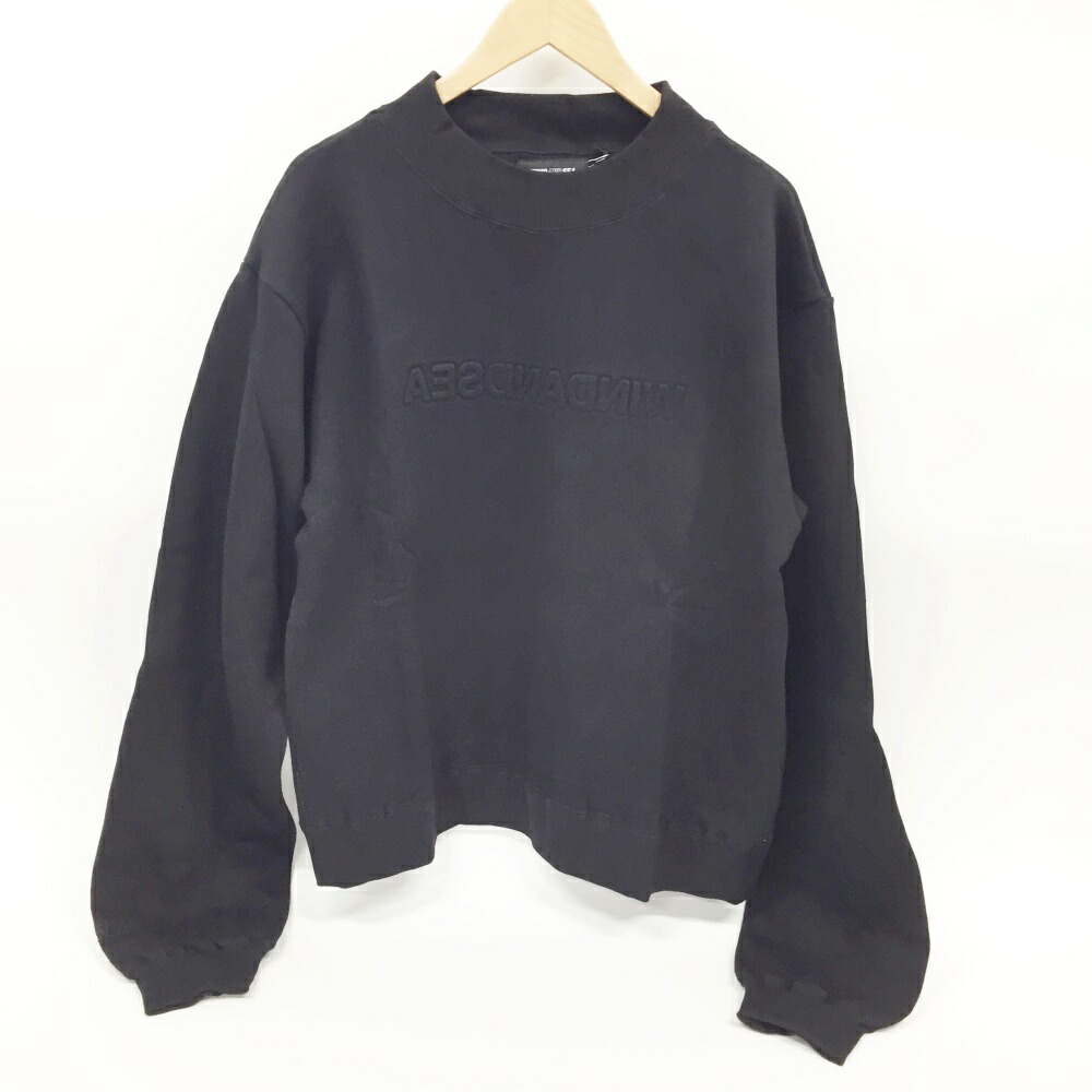 楽天市場】WIND AND SEA 2022AW SEA Crew Neck Black-D.Violet WDS-O