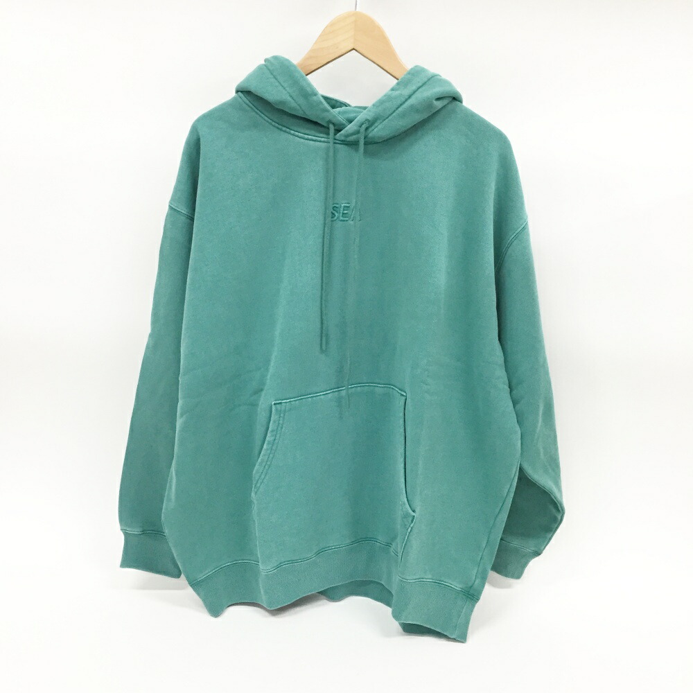 【美品✨】WIND AND SEA×デニムdeミライ フーディー パーカー L 12070503-a.jpg