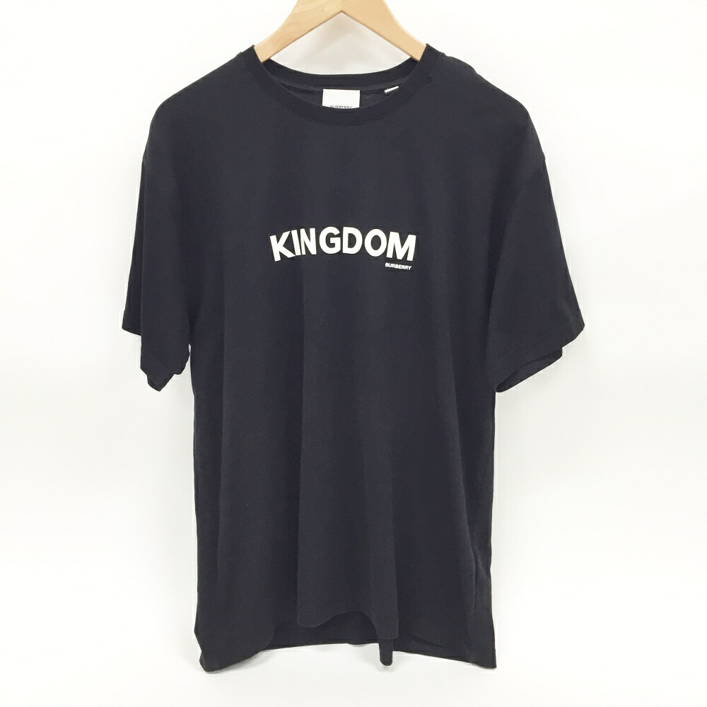 BURBERRY(バーバリー) KINGDOM LOGO TEE サイズ：XS カラー：ブラック 【中古】【122 インポート】 【鈴鹿 併売品】【122-240715-05OS】