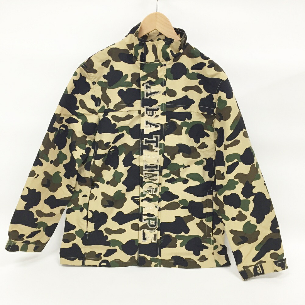 極美品 アベイシングエイプ ファーストカモ ダッフルコート 迷彩 カモフラ M A BATHING APE - A BATHING APE カモフラ ダッフルコート エイプ