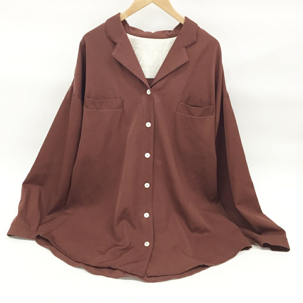 MAGLIANO(マリアーノ) ADRIANO OVER SHIRT アドリアーノオーバーシャツ サイズ：M カラー：ブラウン 【中古】【122 インポート】 【鈴鹿 併売品】【122-250311-04OS】 15,444円