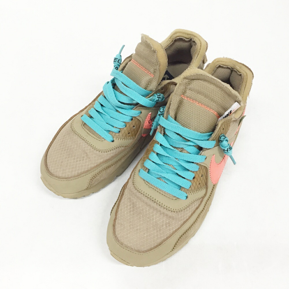美品　NIKE　エアマックス　オフホワイトイエロー28cm 箱無し エア マックス 97 ナイキ オフホワイト エアマックス97 Air