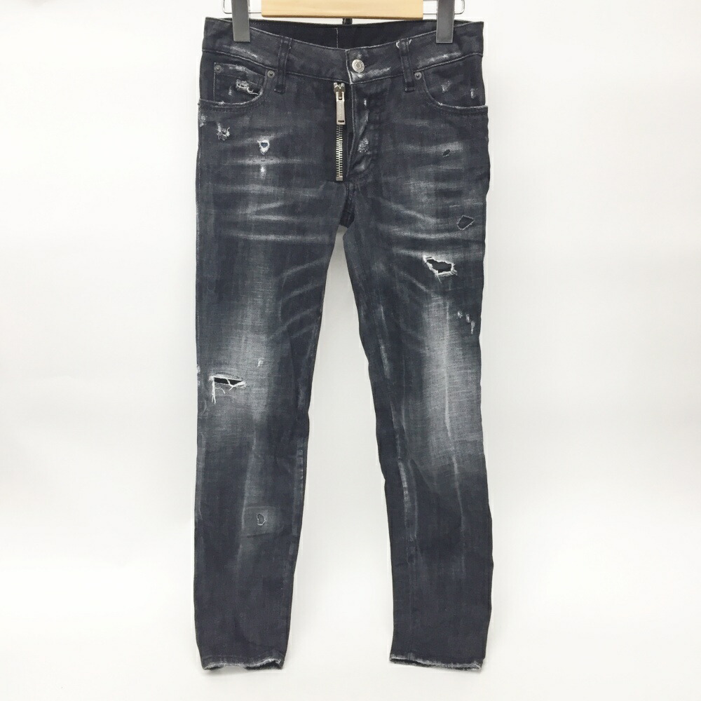 F1747【中古品】DSQUARED2 デニムブーツ サイズ　25.0㎝ 楽天市場】【定価86,900円(税込)】DSQUARED2 ディースクエアード
