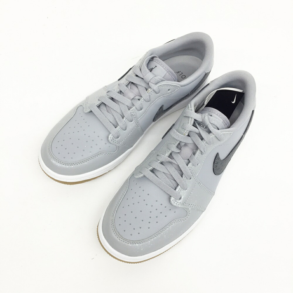 NIKE(ナイキ)AIR JORDAN 1 LOW G 大気圏 ジョーダン 1 置き目 ゴルフ DD9315-006大きさ：8.5(26.5糎)色合い：薄墨色【中古】【139 スニーカー】【鈴鹿 併売】【139-250705-09os】
