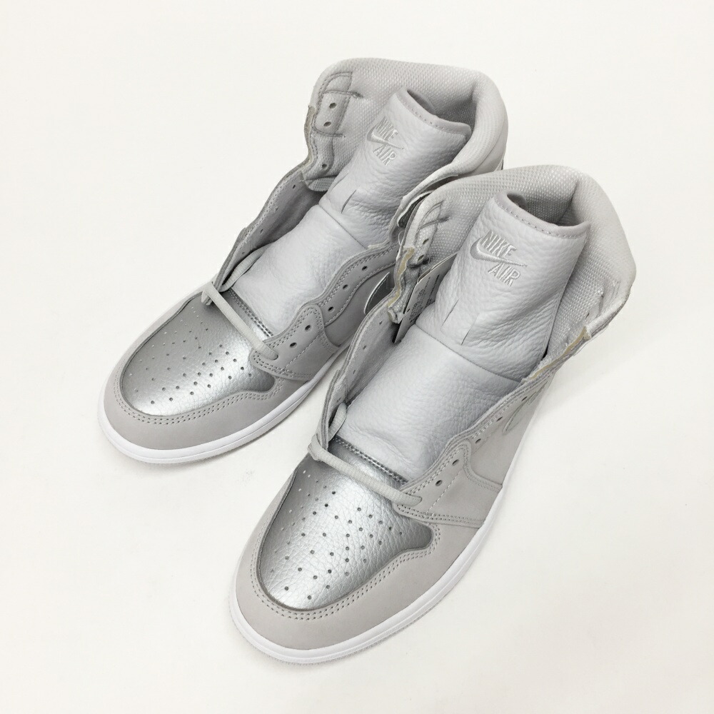 楽天市場】NIKE AIR JORDAN 1 HIGH OG CO JP WHITE/METALLIC SILVER