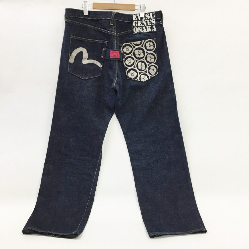 楽天市場】EVISU エヴィス パンツ YAMANE 686YR Lot.1926 家紋 総柄