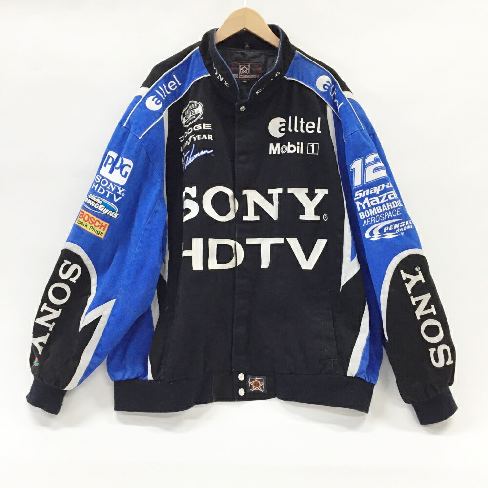 M&M's レーシングジャケット　刺繍　Mサイズ NASCAR m&m's 刺繍ロゴ レーシングジャケット | Pay ID