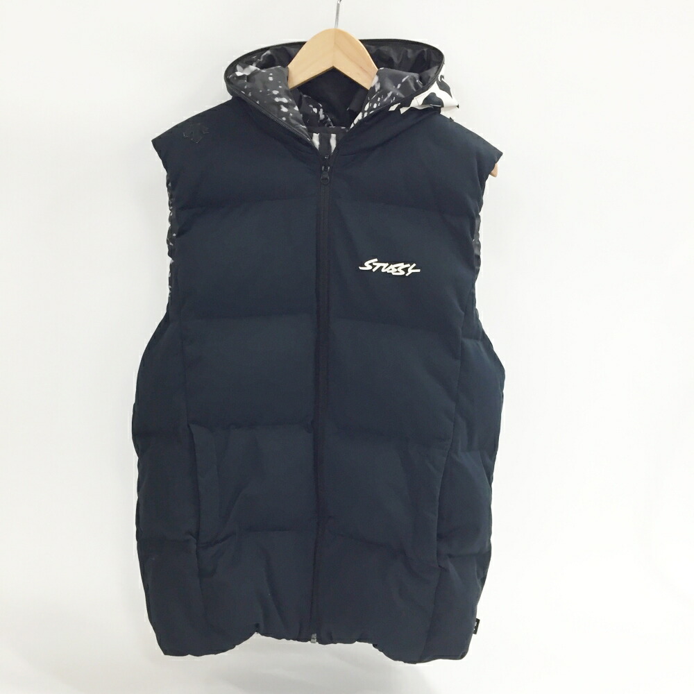 楽天市場】STUSSY 22aw PYTHON REVERSIBLE DOWN VEST SIZE-L