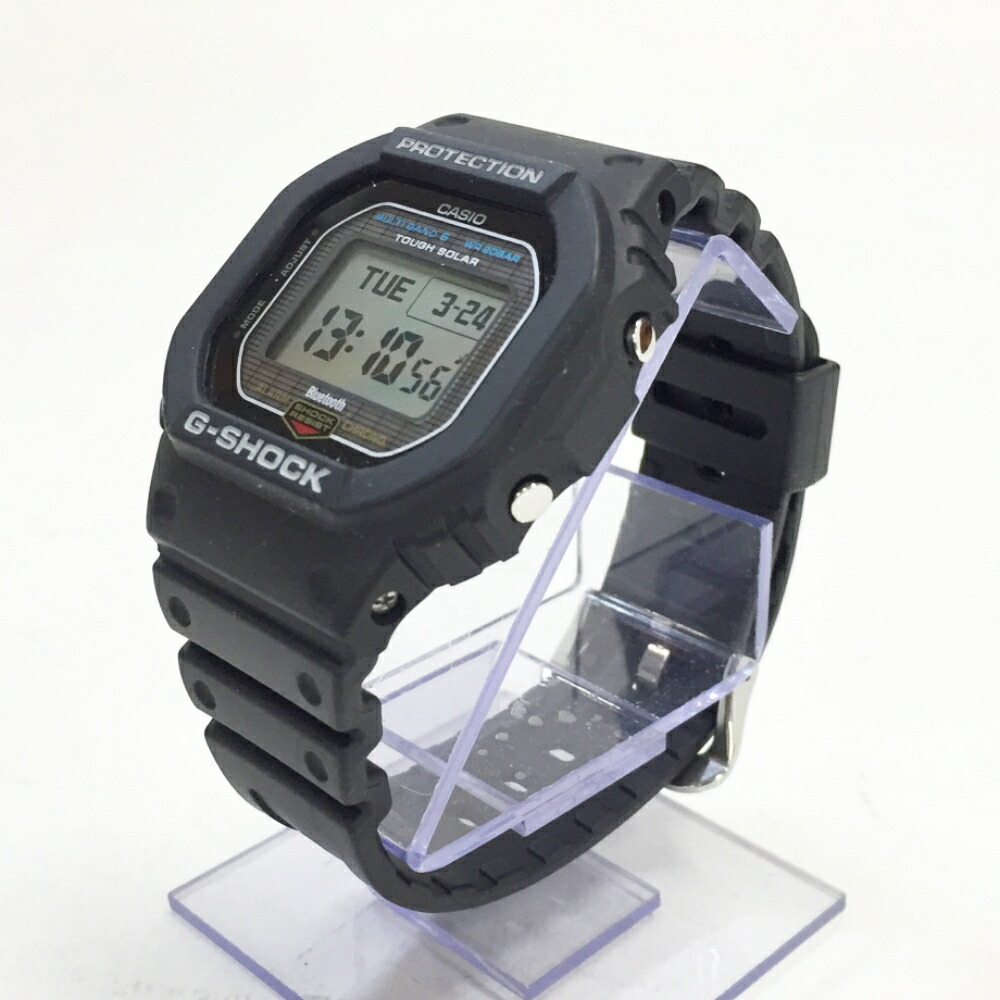 CASIO(カシオ)G-SHOCK/GW-BX5600/手ごわいソーラー/ウオッチ/ウォッチサイズ：色つや：黒いこと【中古】【141 時辰儀】【鈴鹿 併売】【141-260324-09os】