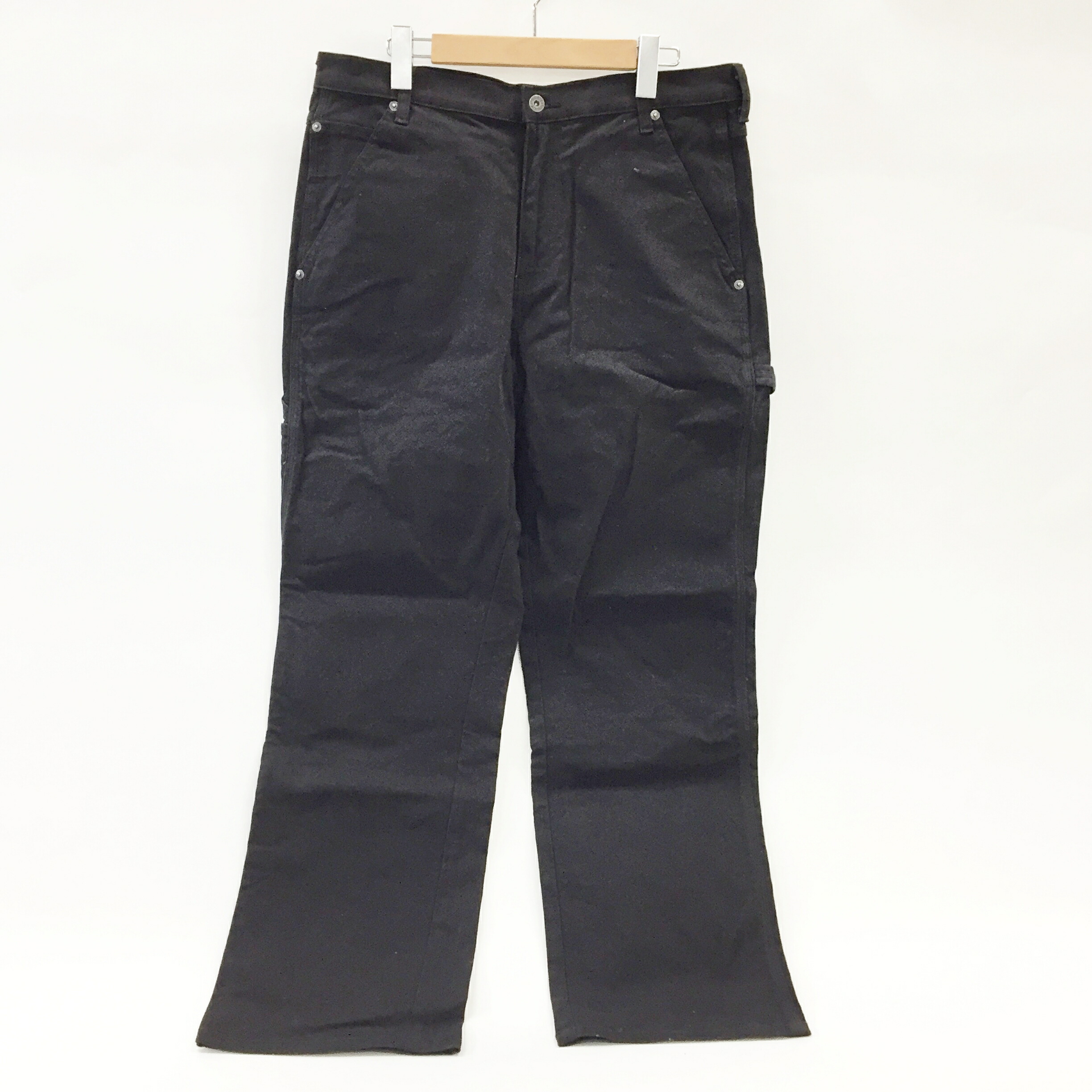 Dickies×Independent(ディッキーズ ×自営)細工物ズボン下/ペインターパンツサイズ：33色つや：黒いこと【中古】【128 アメカジ】【鈴鹿 併売】【128-260402-06os】