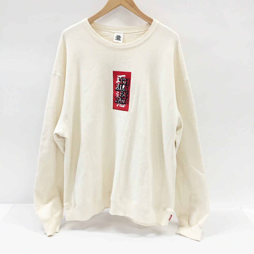 THE BLACK EYE PATCH(ブラックアイパッチ)HANDLE WITH CARE CREWSWEAT \