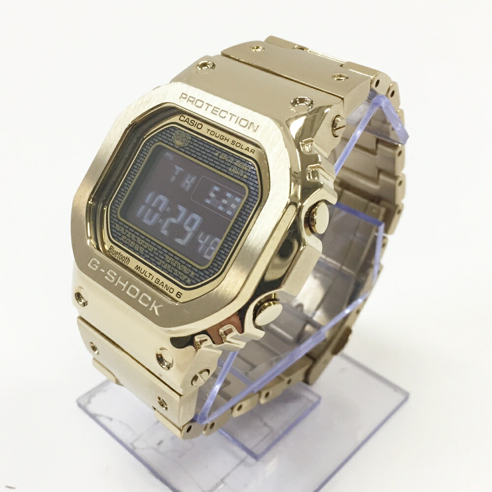 CASIO(カシオ)G-SHOCK GMW-B5000GD-9JF/盛りだくさん金属元素/手ごわいソーラー/ウオッチ大きさ：色つや：ゴールド【中古】【141 時辰儀】【鈴鹿 併売】【141-260528-01os】