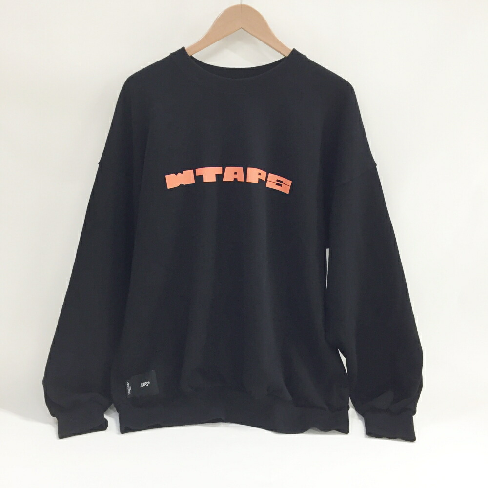 WTAPS(ダブルタップス) BRICK SWEAT大きさ：03色つや：黒いこと【中古】【126 表どおり】【鈴鹿 併売】【126-260601-02os】