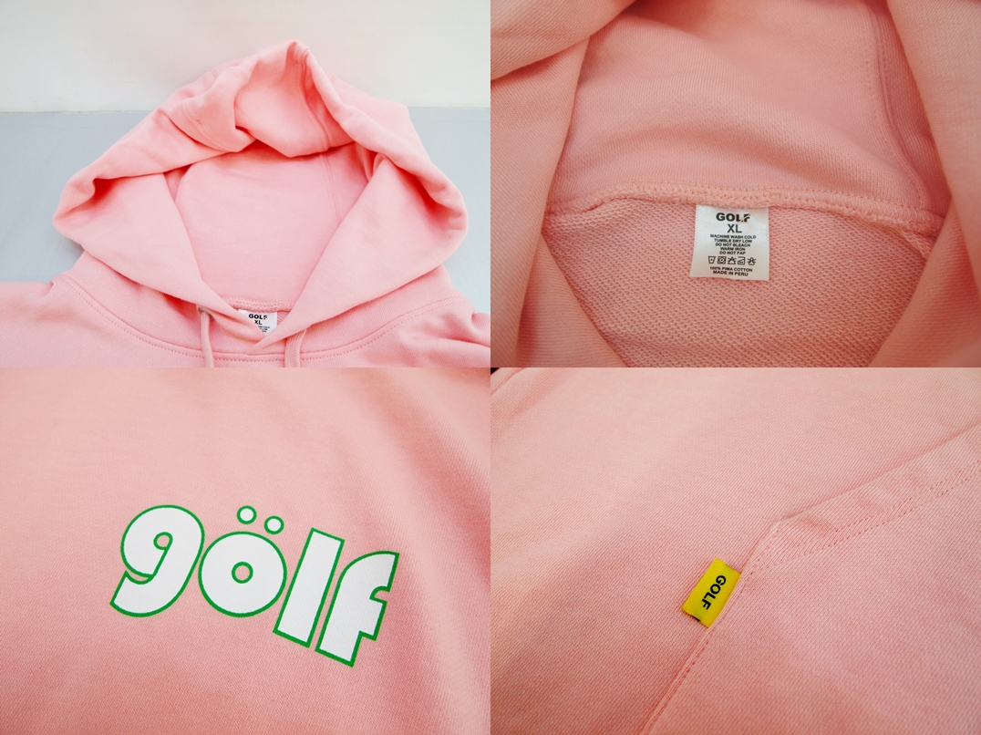 golf wang pink hoodie