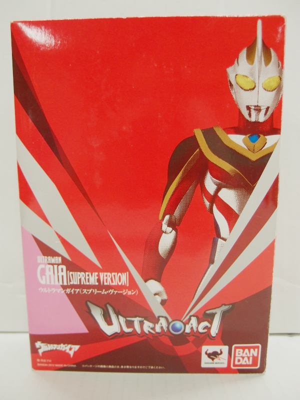 楽天市場 開封済 Ultra Act ウルトラアクト ウルトラマンガイア スプリーム ヴァージョン 中古 ライダー戦隊特撮 鈴鹿 併売品 066 02bs フーリエ 楽天市場店