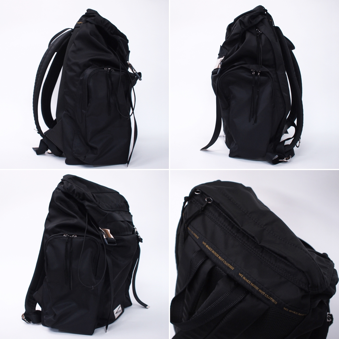 アンダーカバー プラダ型バックパック UCA4B01-01 BLACK bckediri