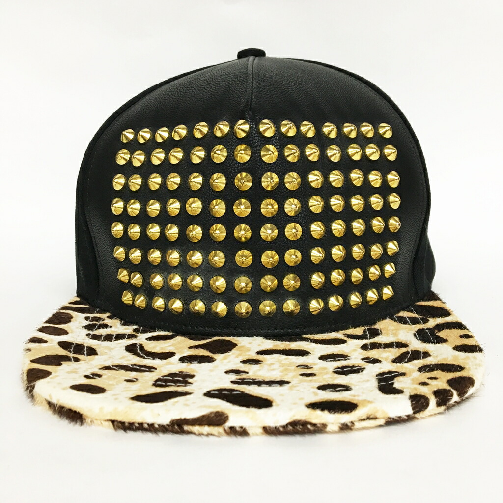 楽天市場 Stampd Los Angeles スタンプドエルエー スタッズ キャップ レオパード柄 ヒョウ柄 Cap カラー ブラック レオパード 中古 その他帽子 鈴鹿 併売品 136 190712 01as フーリエ 楽天市場店