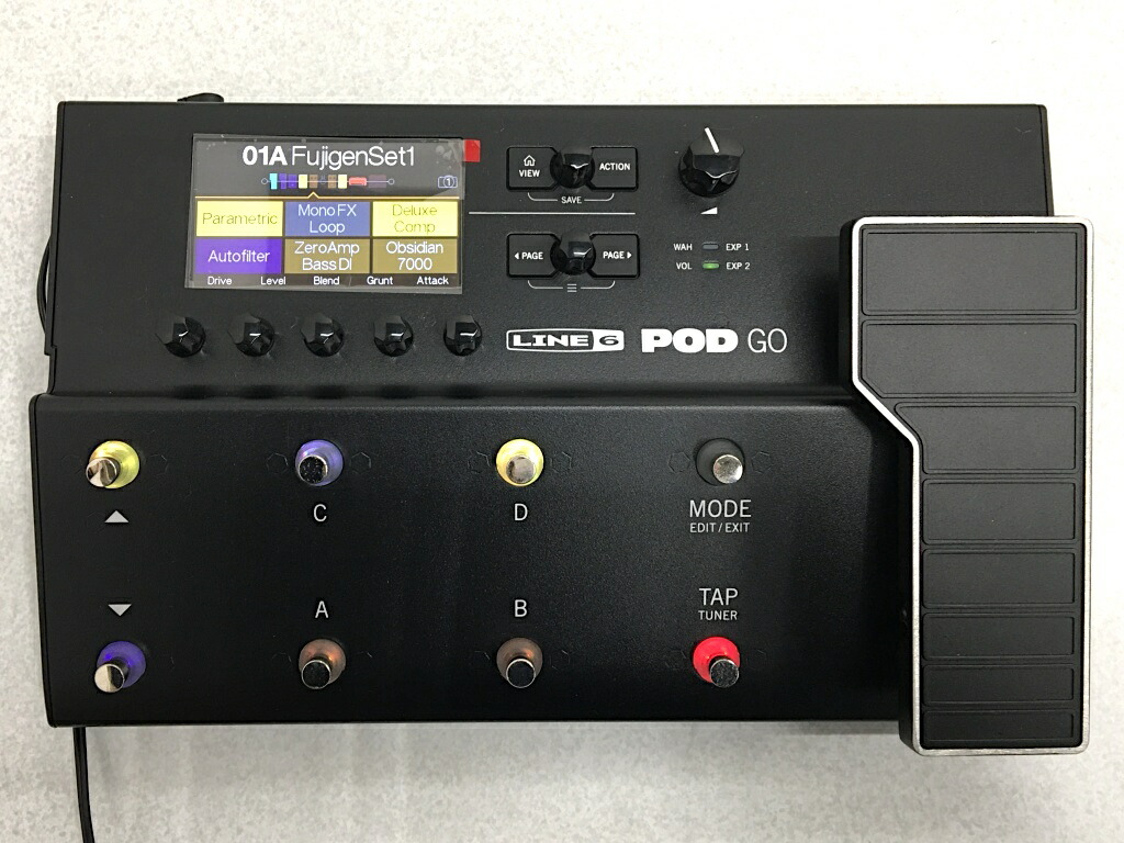 楽天市場 Line6 Pod Go マルチエフェクター 中古 エフェクター 鈴鹿 併売品 093 201214 01hs フーリエ 楽天市場店