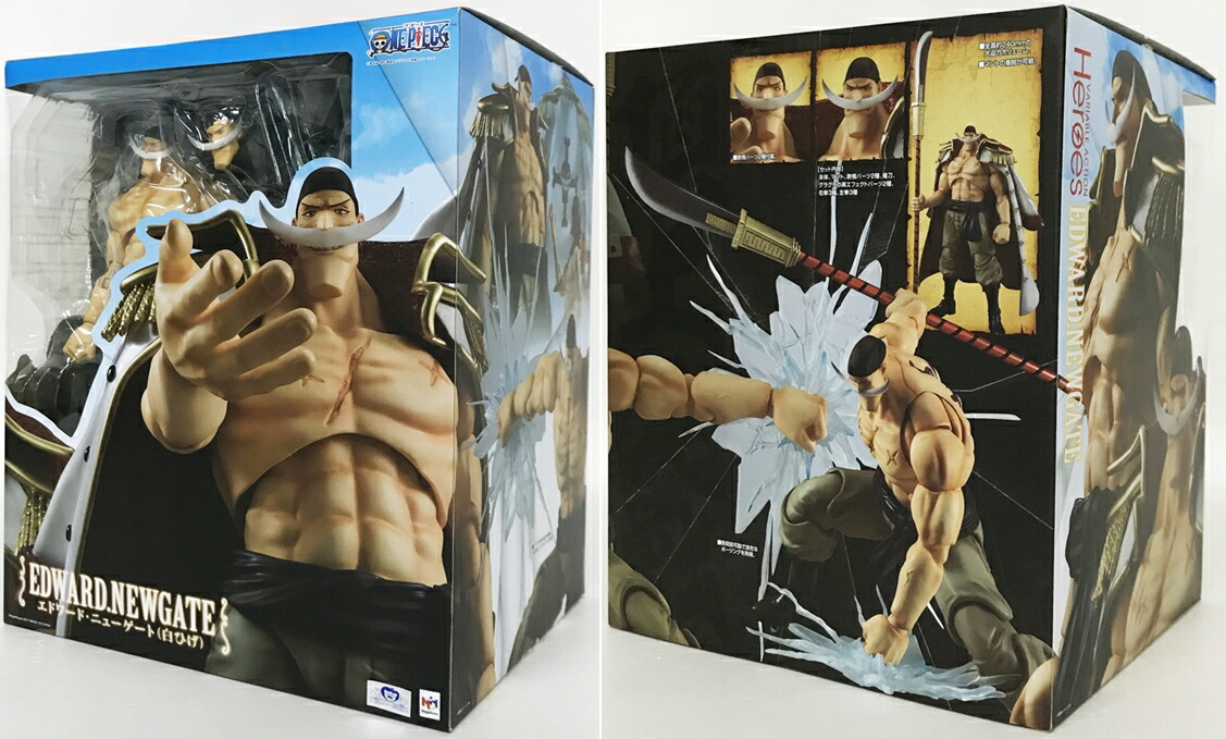 開封品 ヴァリアブルアクションヒーローズ One Piece 白ひげ エドワード ニューゲート 約240mm Pvc Abs Pom製 塗装済み可動フィギュア 中古 ワンピースフィギュア 鈴鹿 併売品 063 02js Deerfieldtwpportage Com