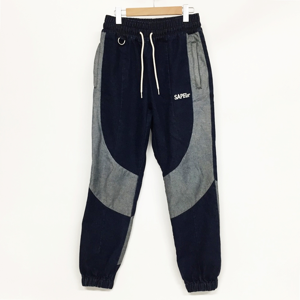 SAPEur サプール DENIM TRACK PANTS M - パンツ