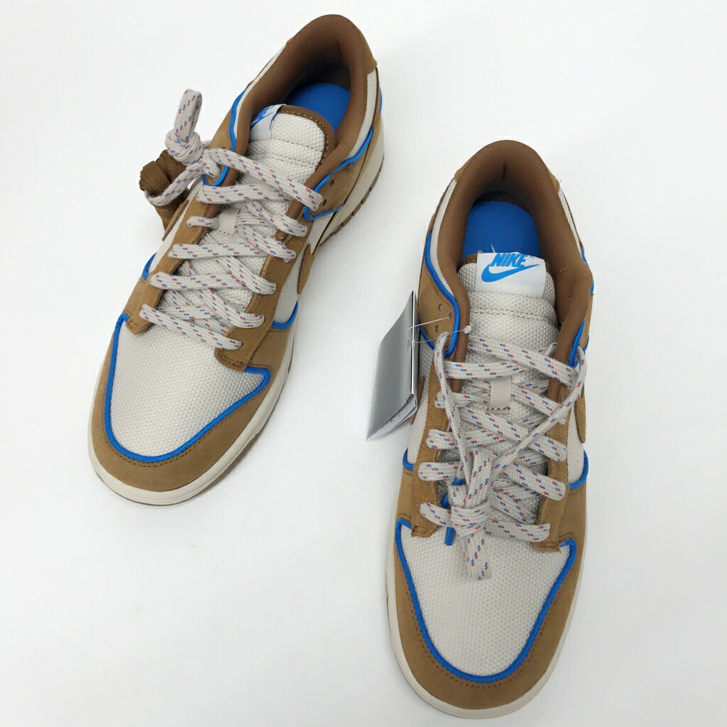 NIKE(ナイキ)DUNK LOW RETRO PRM FN5825-100 大きさ：28.0色つや：Light British Tan【中古】【139 スニーカー】【鈴鹿 併売】【139-250702-05NS】