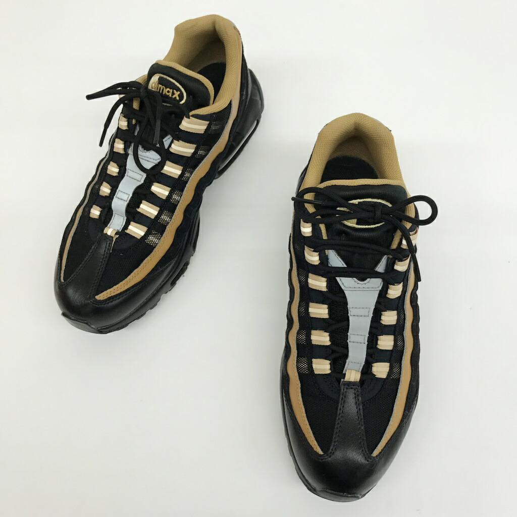NIKE(ナイキ)AIR MAX 95 DM0011-004大いさ：29.0色合い：黒いこと/ベージュ【中古】【139 スニーカー】【鈴鹿 併売】【139-250728-05NS】 スニーカー-靴-メンズ靴