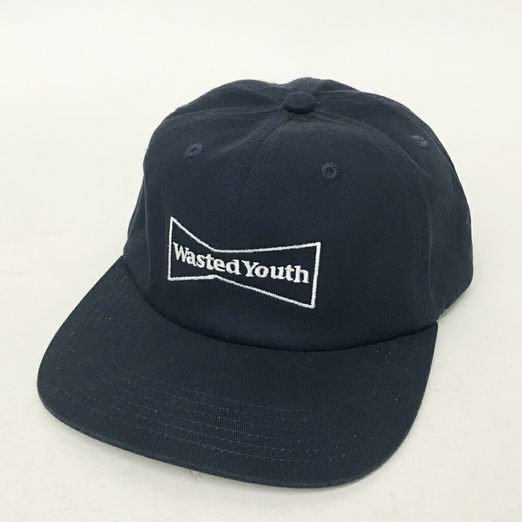 wasted youth ビーニー WASTED YOUTH WY LOGO BEANIE Black VERDY ウェイステッドユース