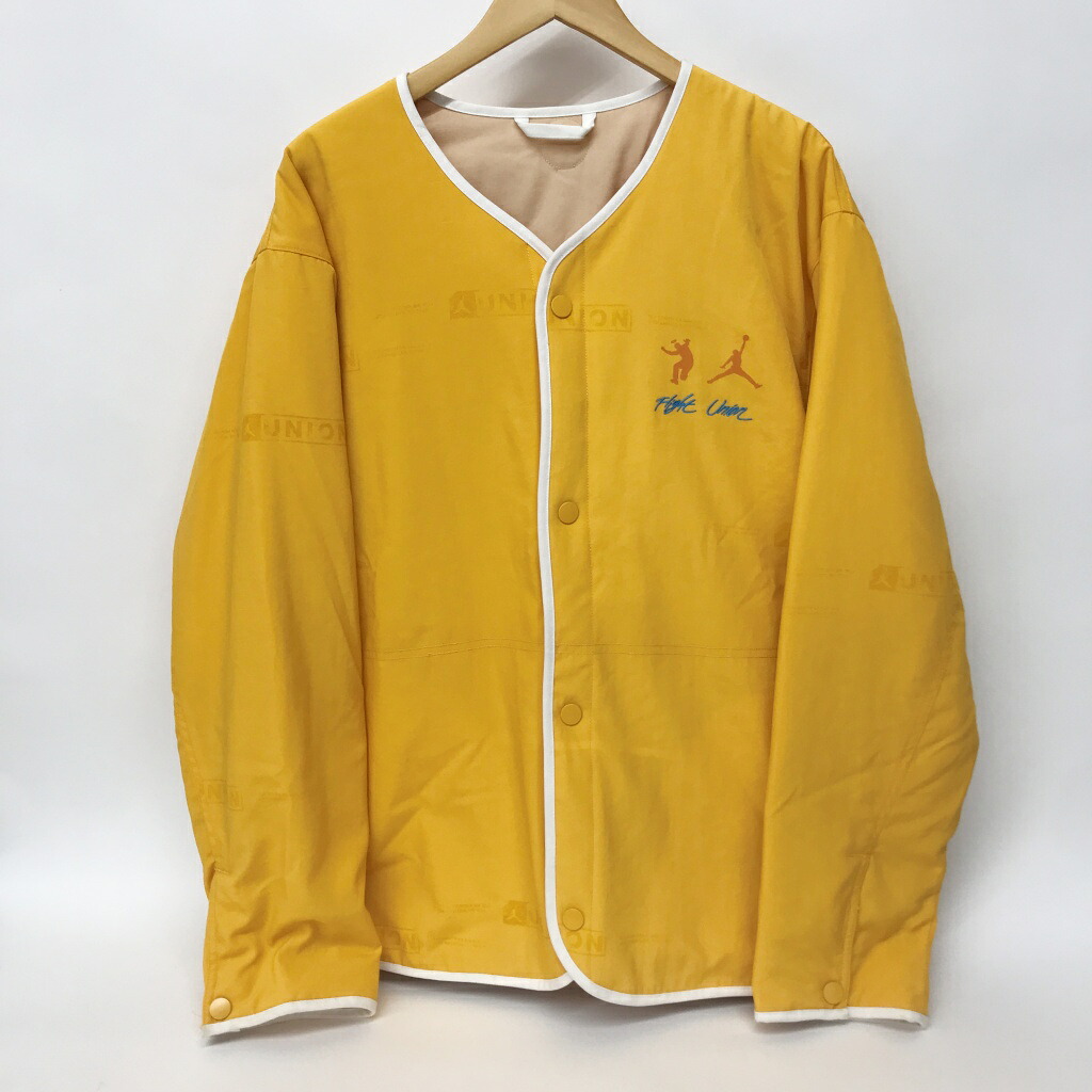 NIKE(ナイキ)×UNION(ユニオン) ライナー ジャケット サイズ：M カラー：イエロー 【中古】【126 ストリート】 【鈴鹿 併売】【126-250910-07NS】