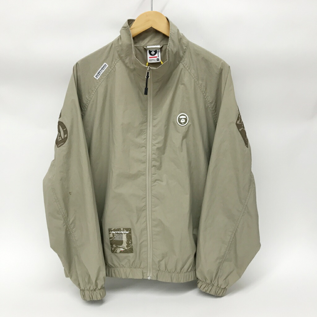 楽天市場】【中古】AAPE BY A BATHING APE×Wrangler JACKET ロゴ刺繍