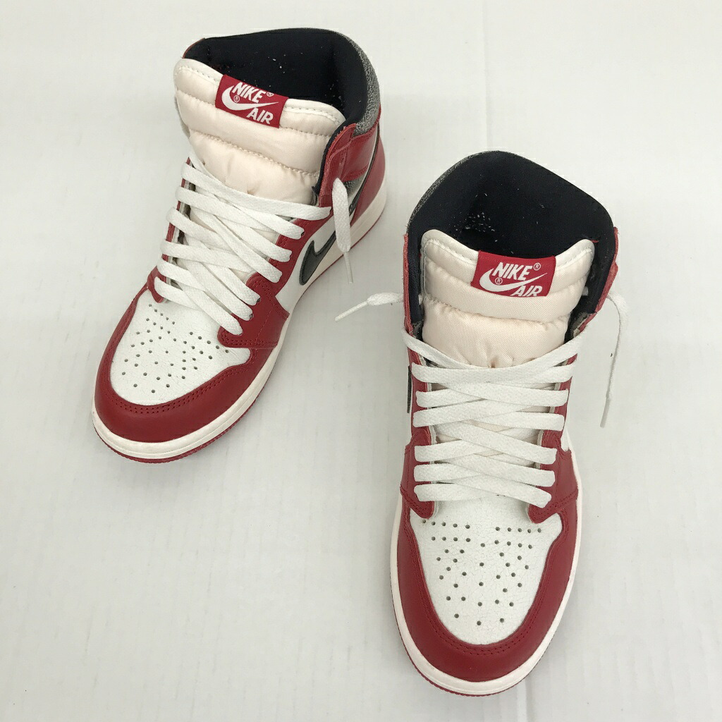 NIKE(ナイキ) AIR JORDAN 1 RETRO HIGH OG　DZ5485-612 サイズ：25.0 カラー：レッド/ブラック/ホワイト 【中古】【139 スニーカー】 【鈴鹿 併売】【139-251020-02NS】