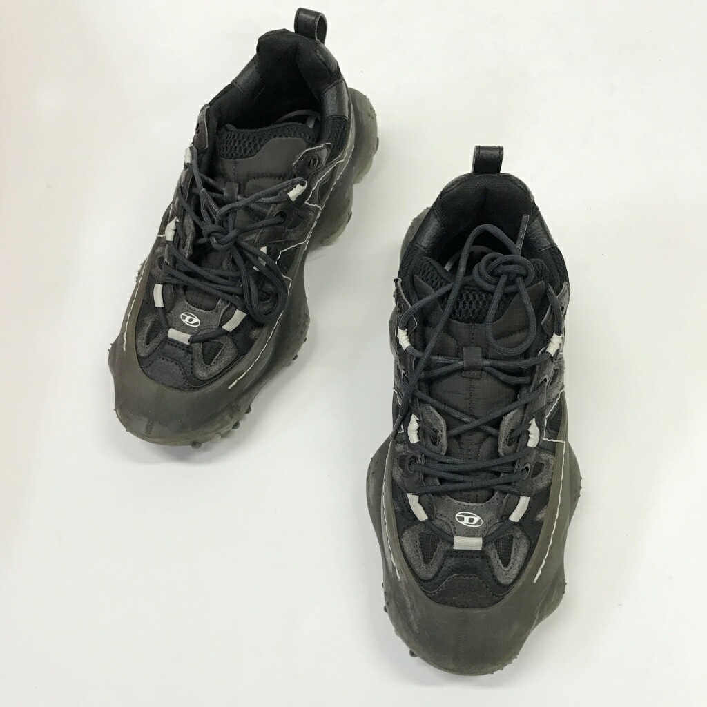 DIESEL(ディーゼル)S-PROTOTYPE P1 大きさ：27.0色合い：黒いこと【中古】【139 スニーカー】【鈴鹿 併売】【139-251105-06NS】