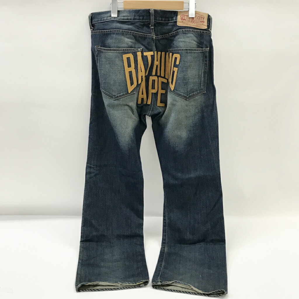 楽天市場】A BATHING APE ア ベイシング エイプ パンツ サイズ:M 00s