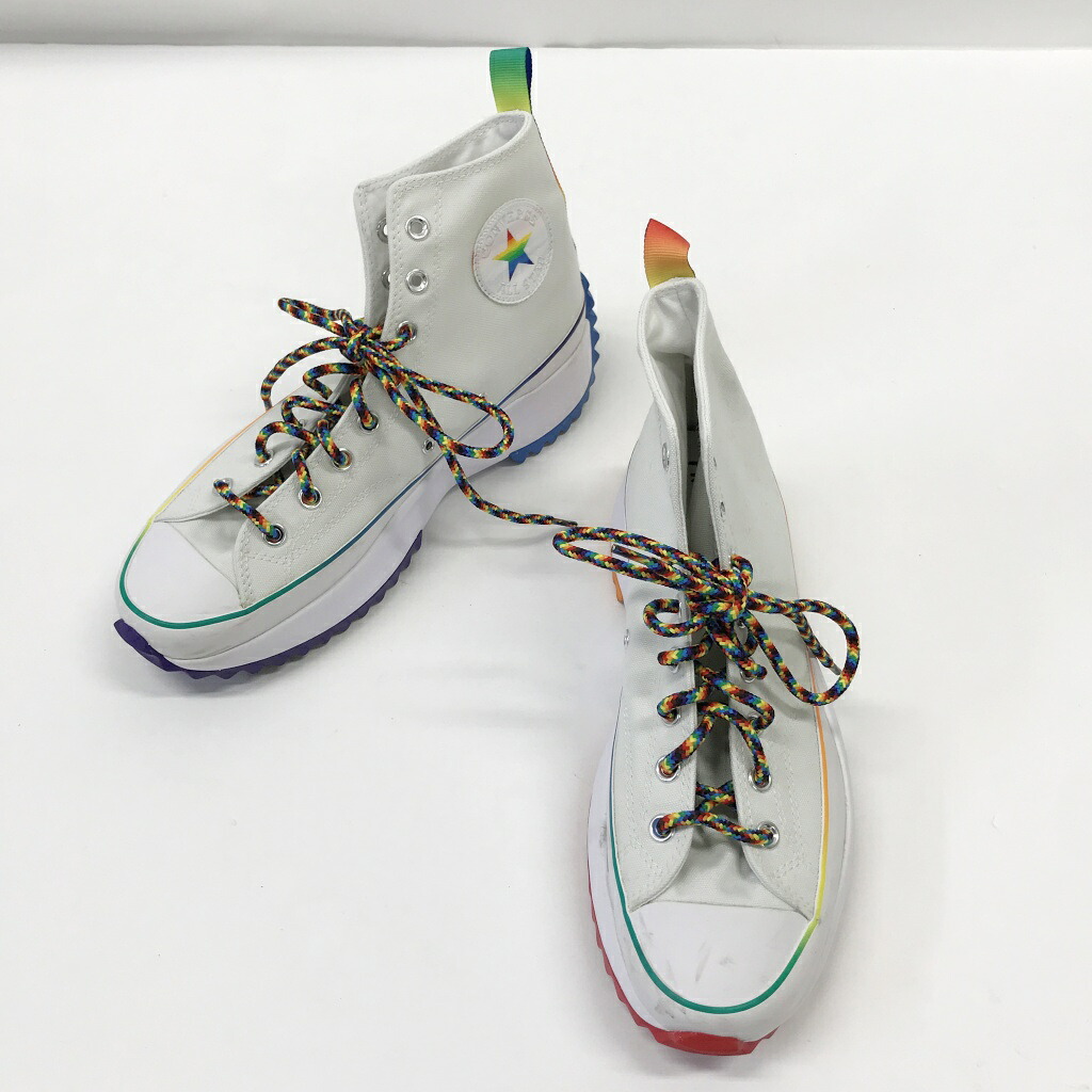 Converse(コンバース) Run Star Hike High　170824C サイズ：28.0 カラー：ホワイト 【中古】【139 スニーカー】 【鈴鹿 併売】【139-251201-07NS】