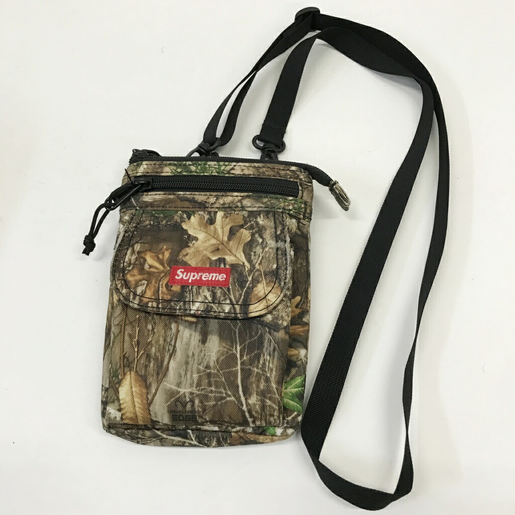 楽天市場】Supreme シュプリーム カラビナ付き リアルツリーカモ