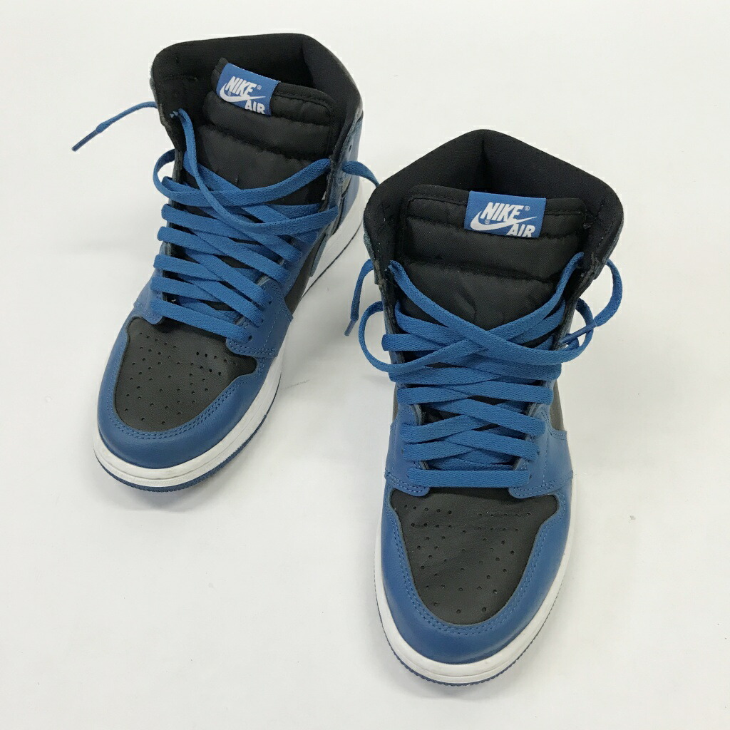 NIKE(ナイキ)AIR JORDAN 1 RETRO HIGH OG DARK MARINA 555088-404大きさ：26.5色合い：BLUE/BLACK-WHITE【中古】【139 スニーカー】【鈴鹿 併売】【139-260211-03NS】