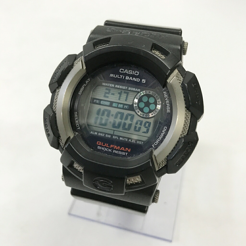 CASIO(カシオ)G-SHOCK GW-9100 腕時計サイズ：カラー：ブラック【中古】【141 時計】【鈴鹿 併売】【141-260217-03NS】