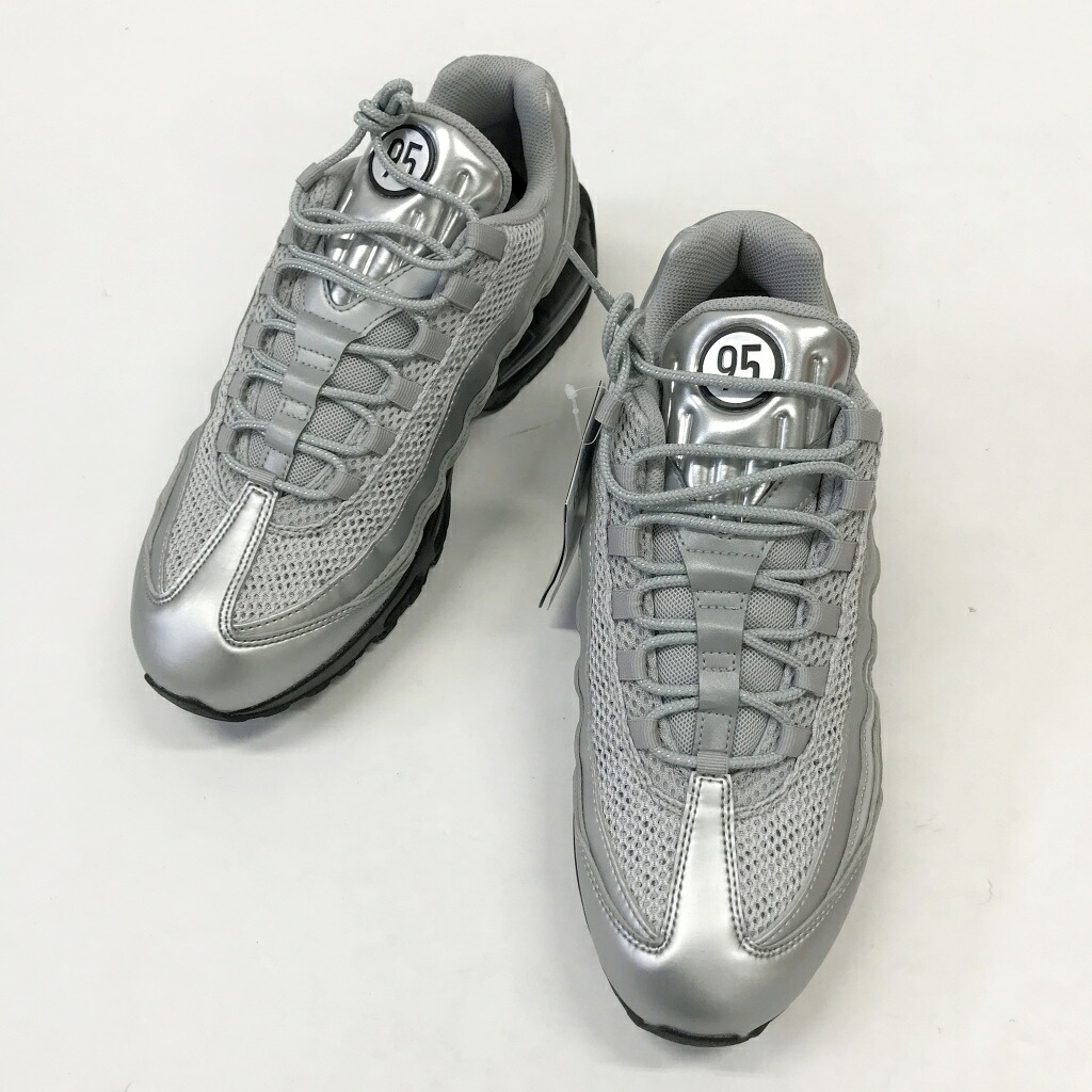 NIKE(ナイキ)AIR MAX 95 BIG BUBBLE SE TOTAL 90 PACK IB6830-002大きさ：29.0色つや：メタリックシルバー【中古】【139 スニーカー】【鈴鹿 併売】【139-260303-06NS】