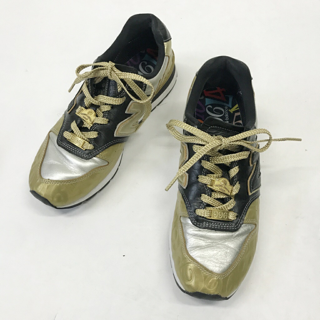 new balance(ニューバランス)FRANCK MULLER CM996FMGサイズ:27カラー:ゴールド【中古】【139 スニーカー】【鈴鹿 併売】【139-260330-07NS】|フーリエ 店