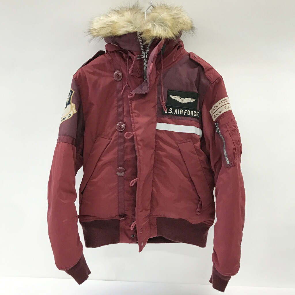 AVIREX(アビレックス)N-2B　フライトジャケット　6152160サイズ：Mカラー：レッド【中古】【128 アメカジ】【鈴鹿 併売】【128-260331-03NS】｜フーリエ　店