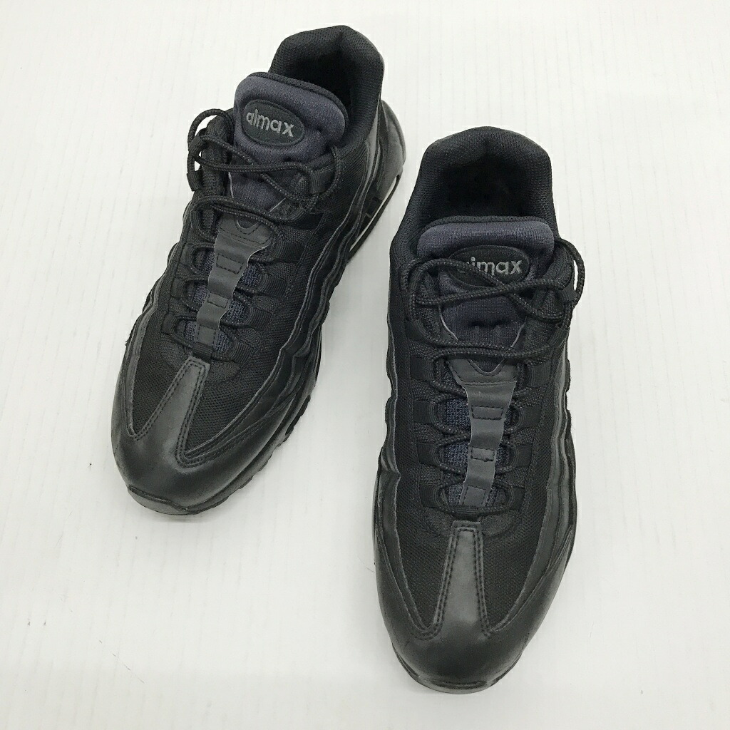 NIKE(ナイキ)AIR MAX 95 ESSENTIAL CI3705-001大きさ：29.0色つや：黒いこと【中古】【139 スニーカー】【鈴鹿 併売】【139-260413-02NS】