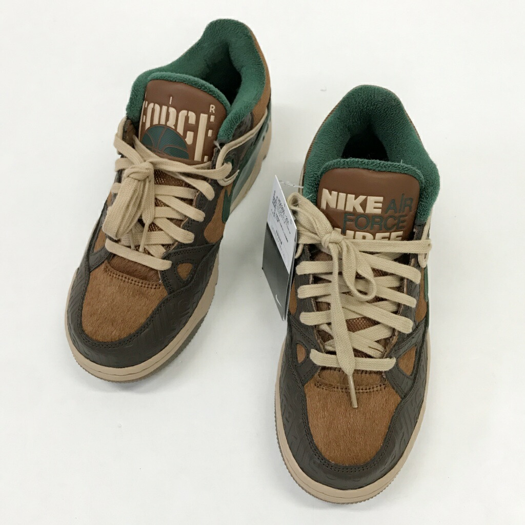 NIKE(ナイキ)×NIGO(ニゴー)AIR FORCE 3 LOW SP HQ0260-201大きさ：26.5色つや：brown/fir-hemp-pecan【中古】【139 スニーカー】【鈴鹿 併売】【139-260414-09NS】