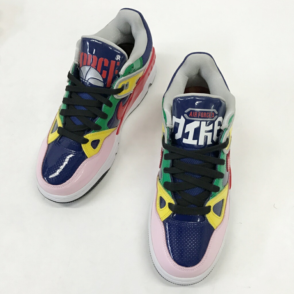 NIKE(ナイキ)×NIGO(二ゴー)AIR FORCE 3 LOW SP HQ1458-400 大きさ：27色合い：マルチ【中古】【139 スニーカー】【鈴鹿 併売】【139-260416-10NS】