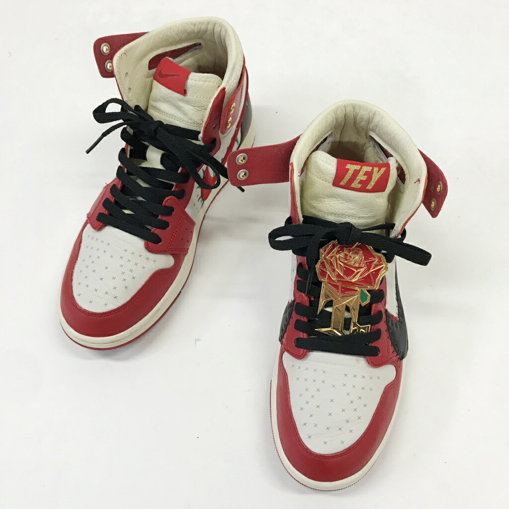 NIKE(ナイキ)×TEYANA TAYLOR(テヤナ テイラー)AIR JORDAN 1 ZOOM AIR CMFT 2 SP FJ0604-601大きさ：28色つや：赤いこと/白いこと/黒いこと【中古】【139 スニーカー】【鈴鹿 併売】【139-260421-03NS】