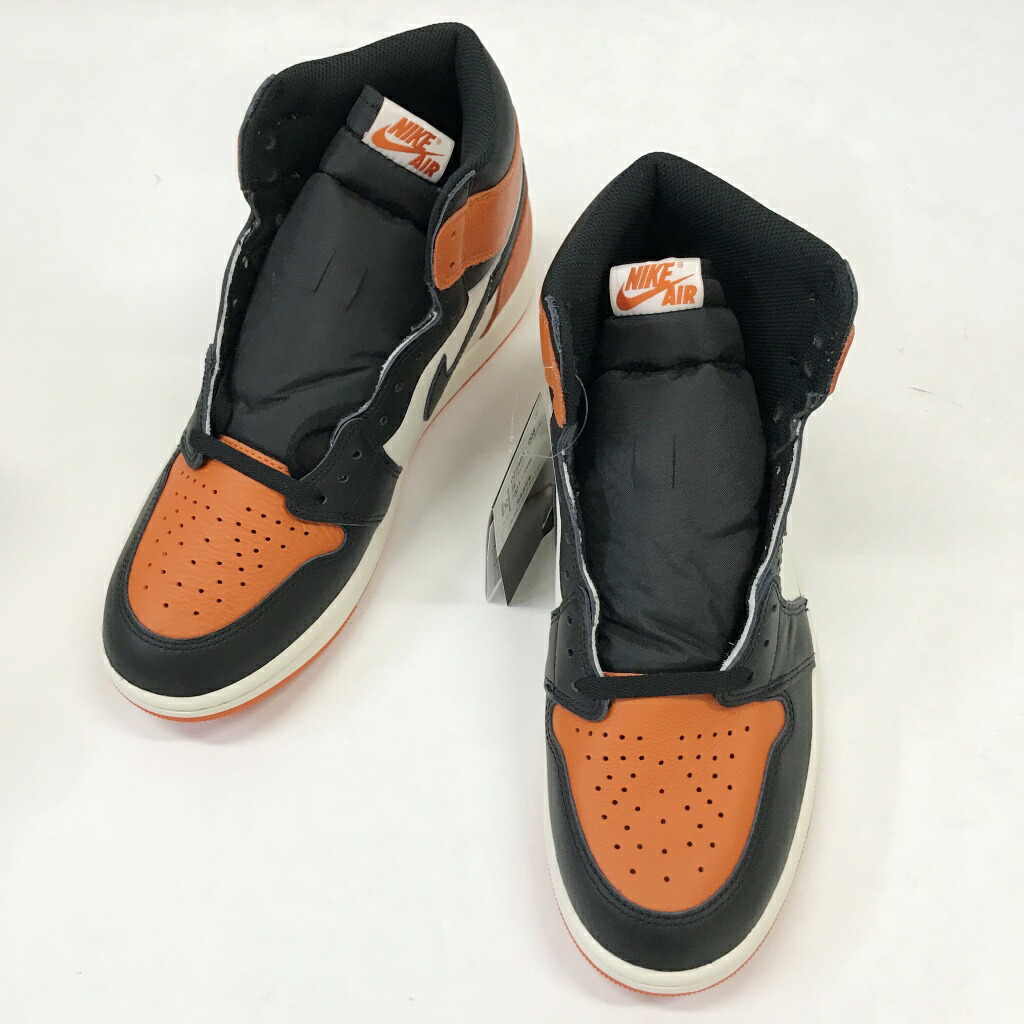 NIKE(ナイキ)AIR JORDAN 1 RETRO HIGH OG DZ5485-008大きさ：28.5色合い：オレンジ色/黒いこと【中古】【139 スニーカー】【鈴鹿 併売】【139-260518-05NS】