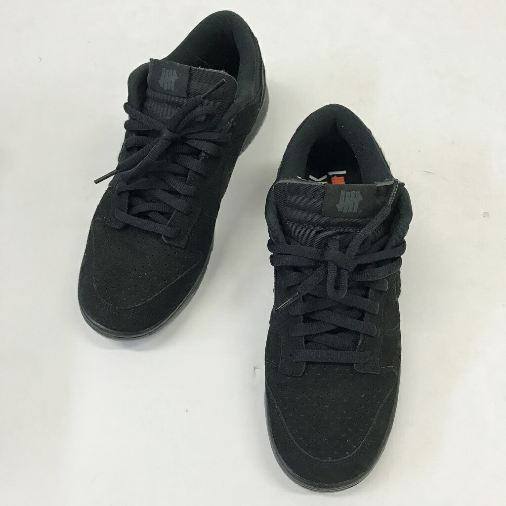 NIKE(ナイキ)×UNDEFEATED(アンディフィーテッド)DUNK LOW SP DO9329-001大きさ：28色合い：黒いこと【中古】【139 スニーカー】【鈴鹿 併売】【139-260519-01NS】